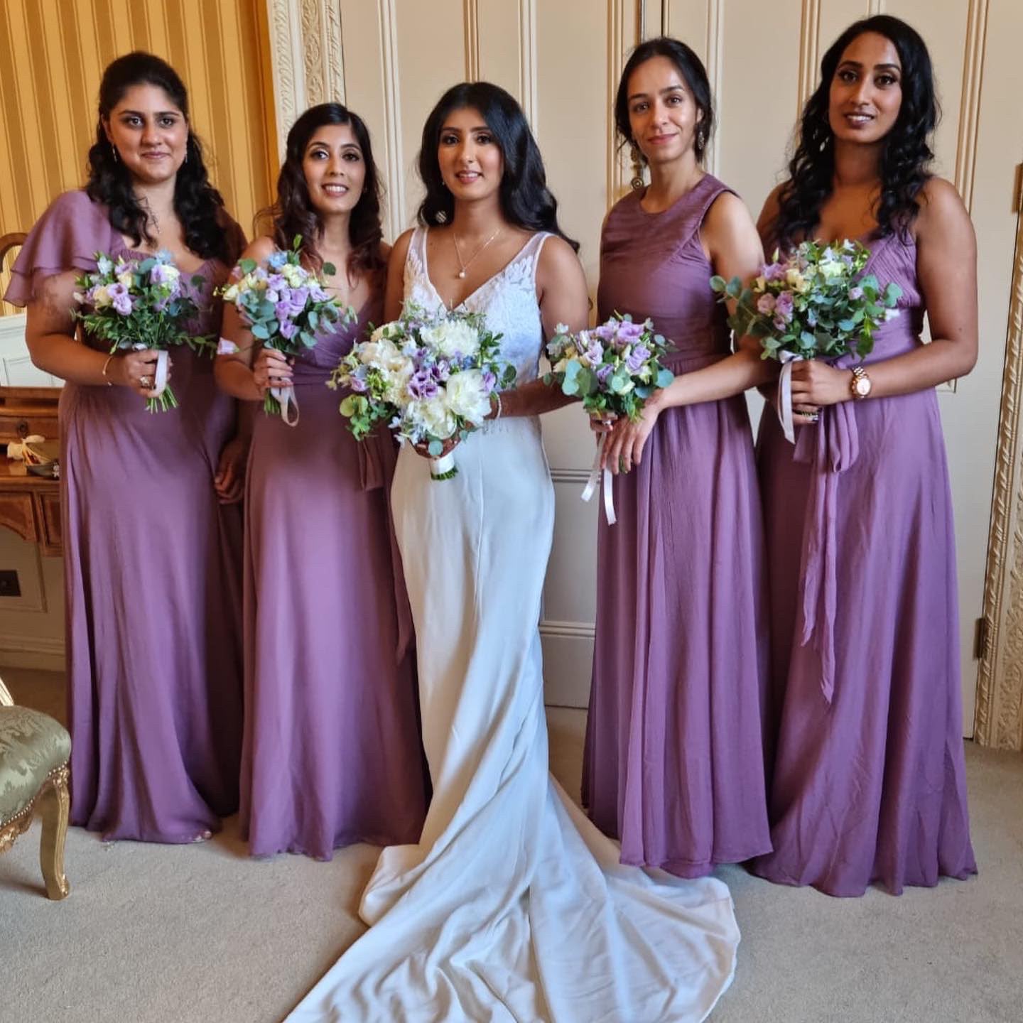 Bridesmaids Flowers - Wedding Flowers by Lotus Florist