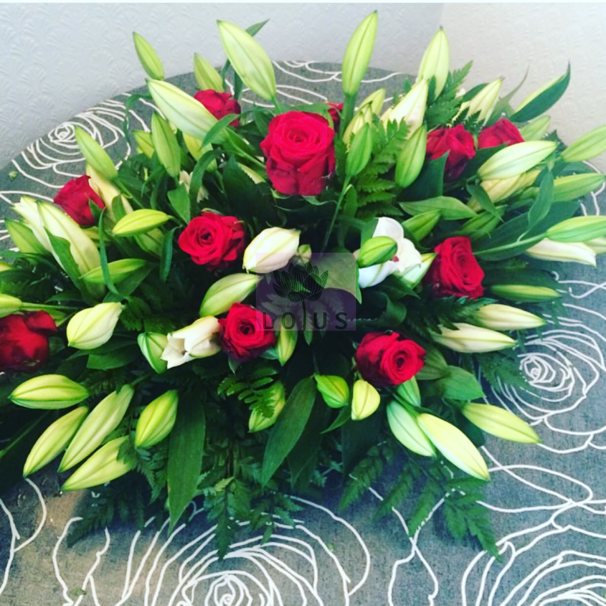 Funeral floral design
