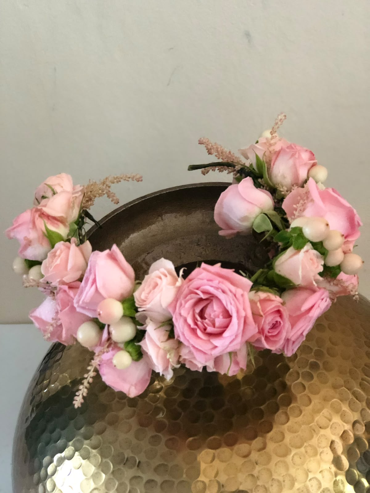 Hair pieces floral design