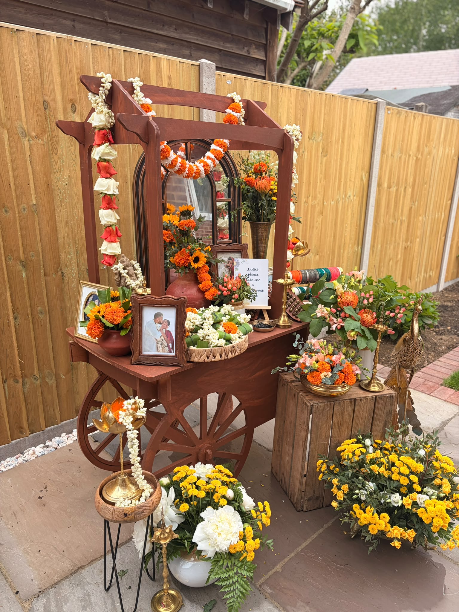 Attire-Matched Fresh Blooms - Pookadhai by Lotus Florist